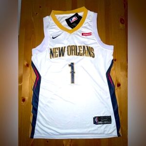 ZION WILLIAMSON NEW ORLEANS PELICANS NBA JERSEY